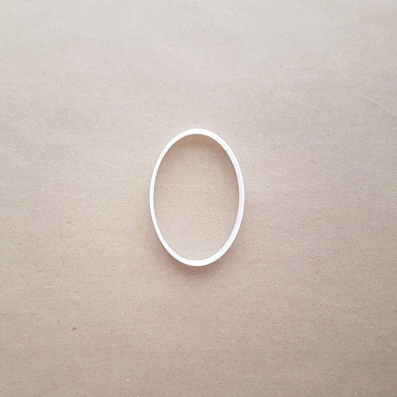 Oval Curve Egg Ellipse Shape Cookie Cutter Dough Biscuit Pastry Fondant Sharp gallery