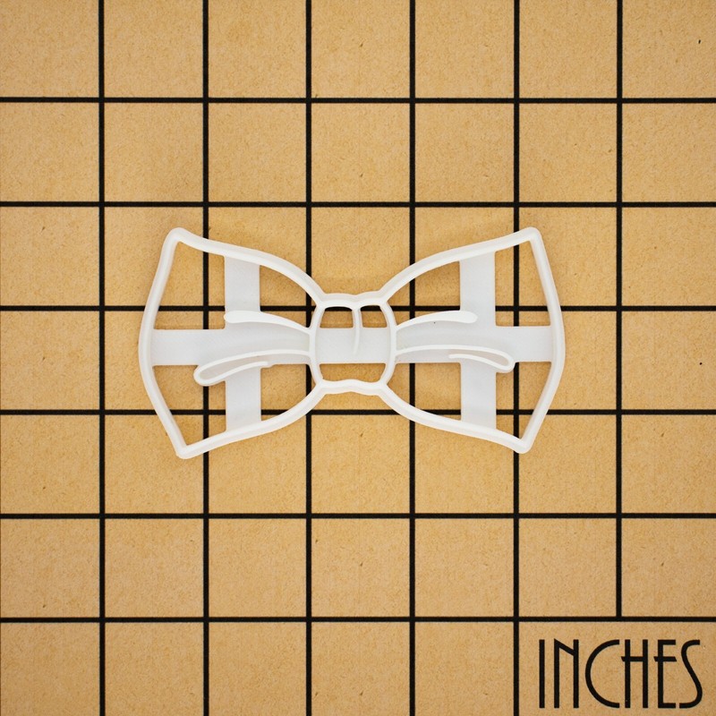 Gentleman Bow Tie Cookie Cutter - dapper fathers day wedding retro black tie gallery