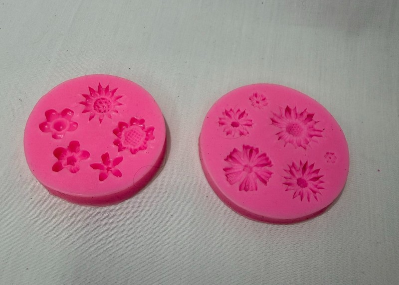 Silicone molds Small Flowers Cake Making Decorations