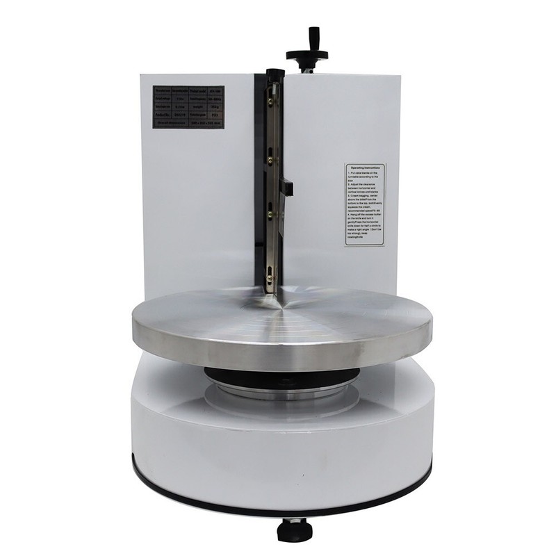 14" Electric Cake Cream Coating Machine Butter Spreader Reversal Direction 200W gallery