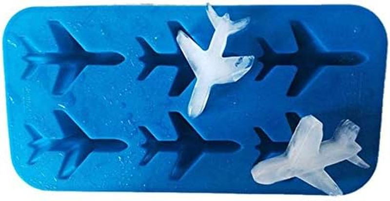 3D Airplane Ice Cube Trays, Plane Aircraft Silicone Chocolate Candy Mold Fondant gallery