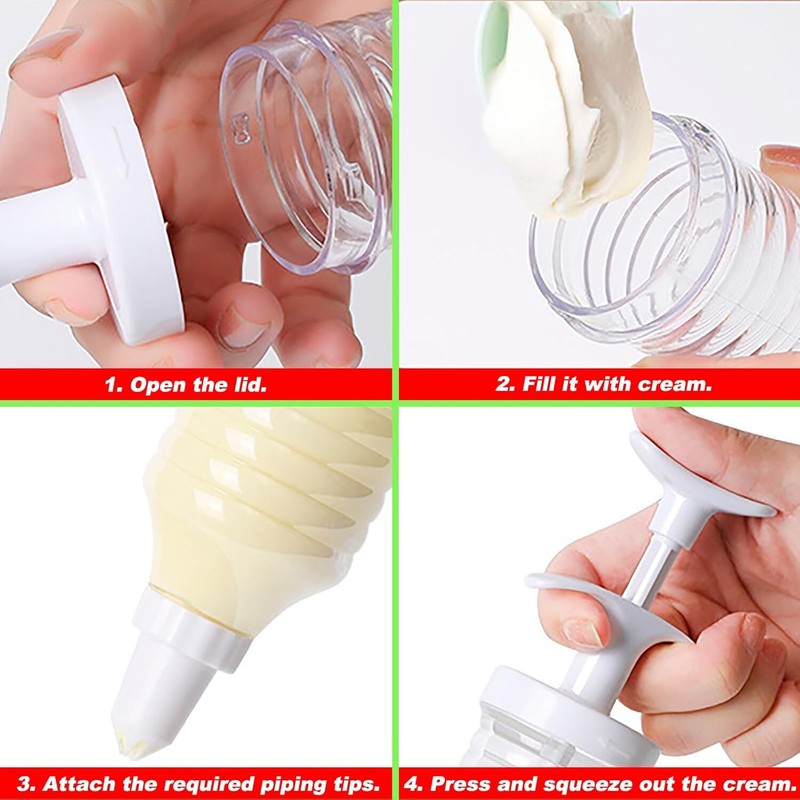 Suuker Cake Decorating Gun, Cupcake Icing Piping Kit, Type19 gallery