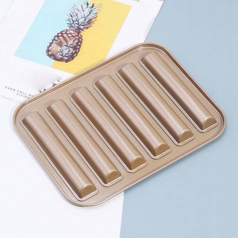 Non-Stick Biscuit Stick Mold Cake Baking Pan Carbon Steel Cake Bread Mold 1740 gallery