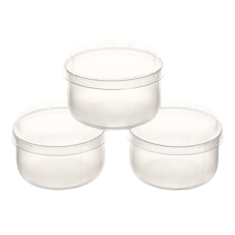 10Sets Transparent Baking Pudding Cup Japanese Caramel Pudding Beaker with Lid gallery