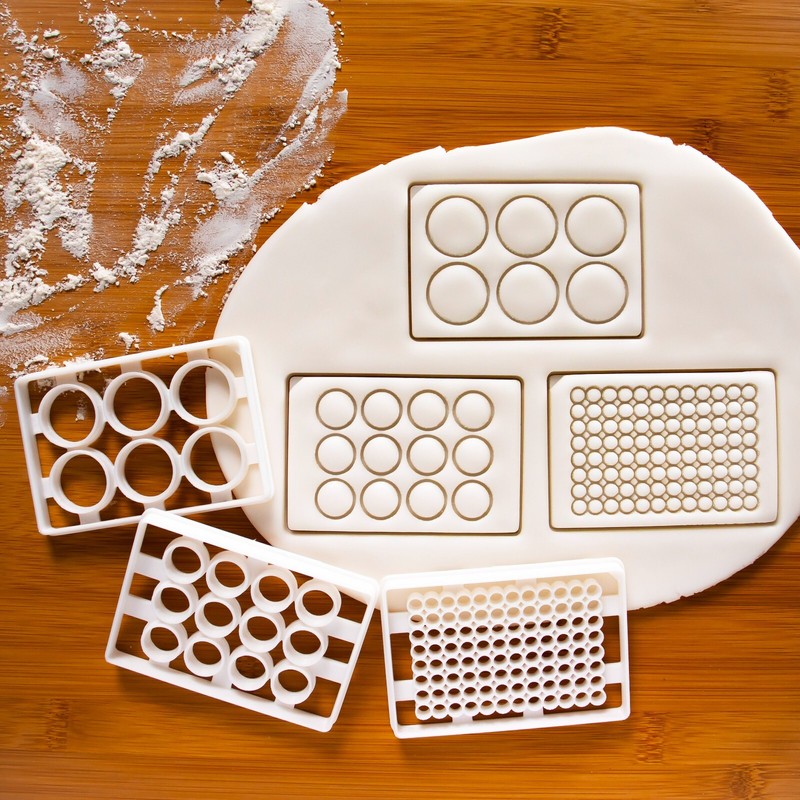 3 Laboratory Well Plate Cookie Cutters – Microbiology cell culture ELISA science