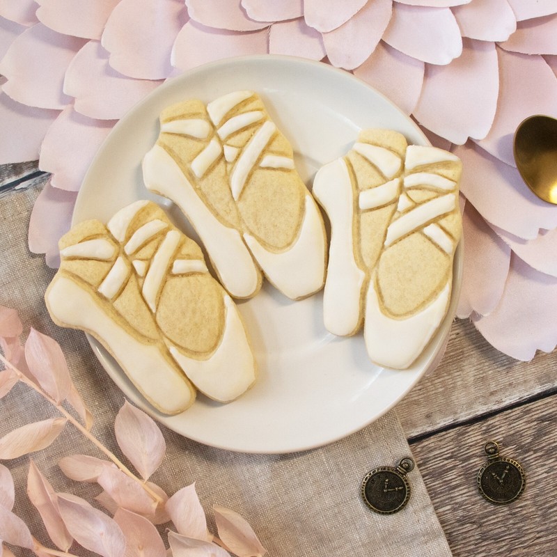 Ballet Shoe Cookie Cutter - Dance performance tutu tulle black swan nutcracker gallery