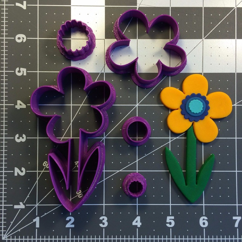 Flower 107 Cookie Cutter Set
