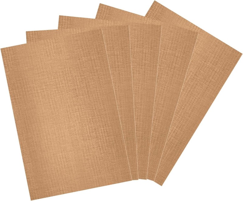 Clay Mat 5 Pack Non Skid Mat Nonstick Heat-Resistant Polymer Clay Craft Mat for