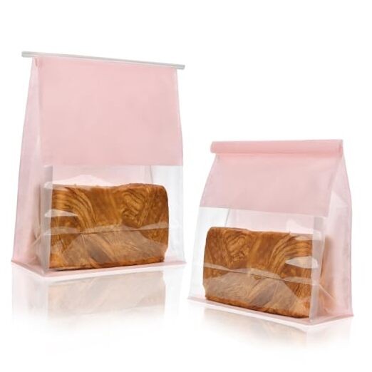 Paper Bread Bags with Tabs for Homemade Sourdough Bread, 8.7×4.3×11 Large 50