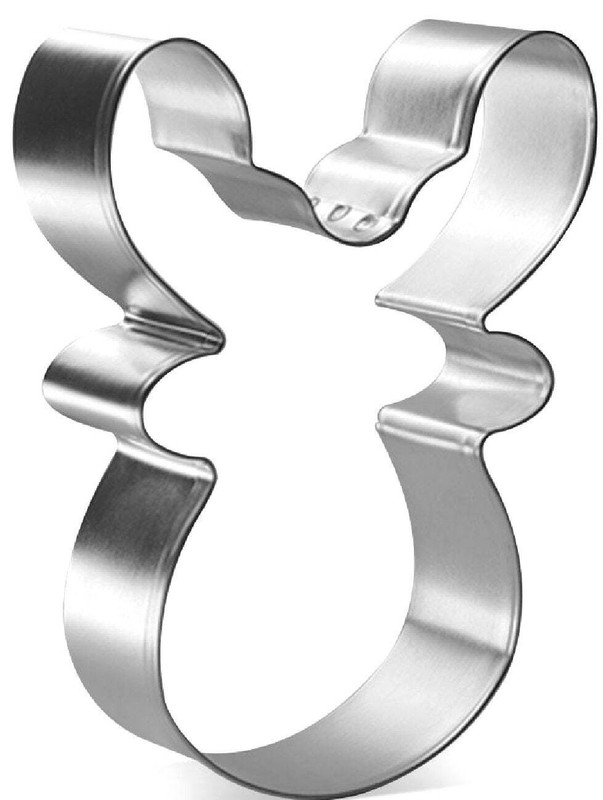 Reindeer Face 3.75'' Christmas Cookie Cutter Metal gallery