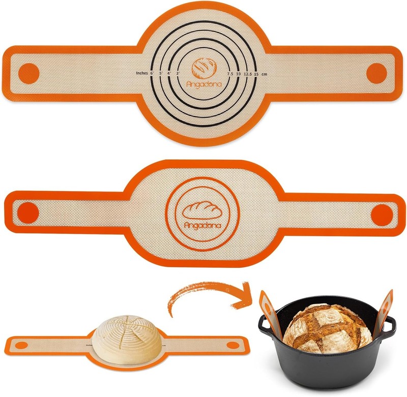 Silicone Bread Sling Oval and Round – Non-Stick & Easy Clean Reusable Oval Bread