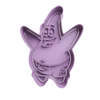 Patrick Star Cookie Cutter Spongebob Squarepants Fondant Baking