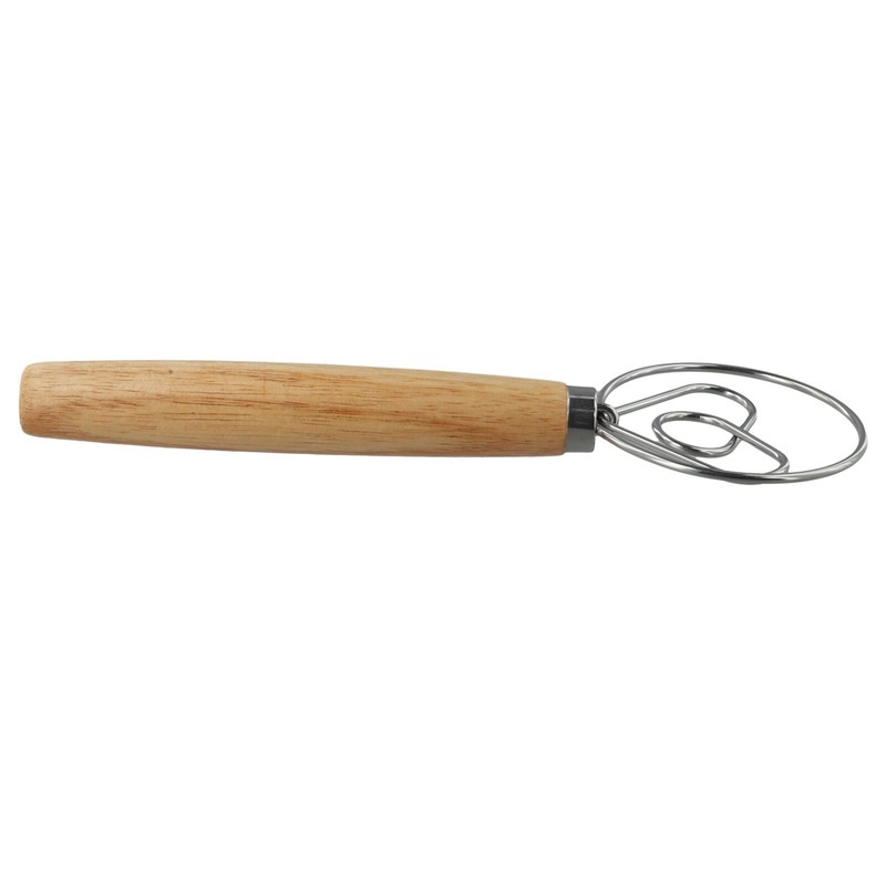 Wooden Handled Sourdough Whisk Perfect for Mixing Egg Whites and Yolks gallery