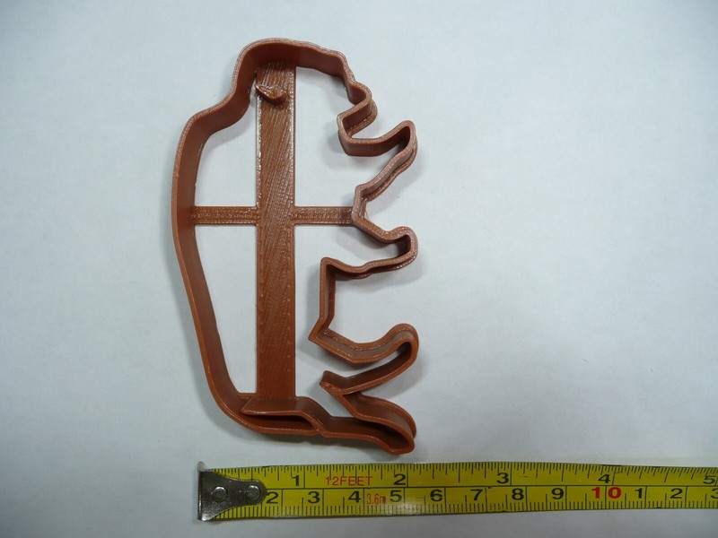 BISON DETAILED BUFFALO ANIMAL COOKIE CUTTER USA PR5326 gallery