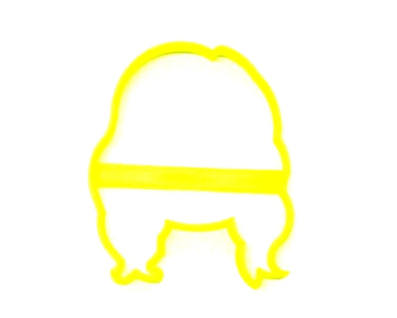 SARAH FACE BLOND HAIR OUTLINE HOCUS POCUS HALLOWEEN COOKIE CUTTER USA PR3059