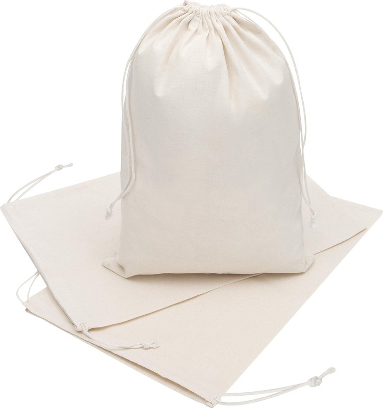 100% Cotton Muslin Drawstring Bags (10x15 Inch - 12-Pack) Large Natural Unble... gallery