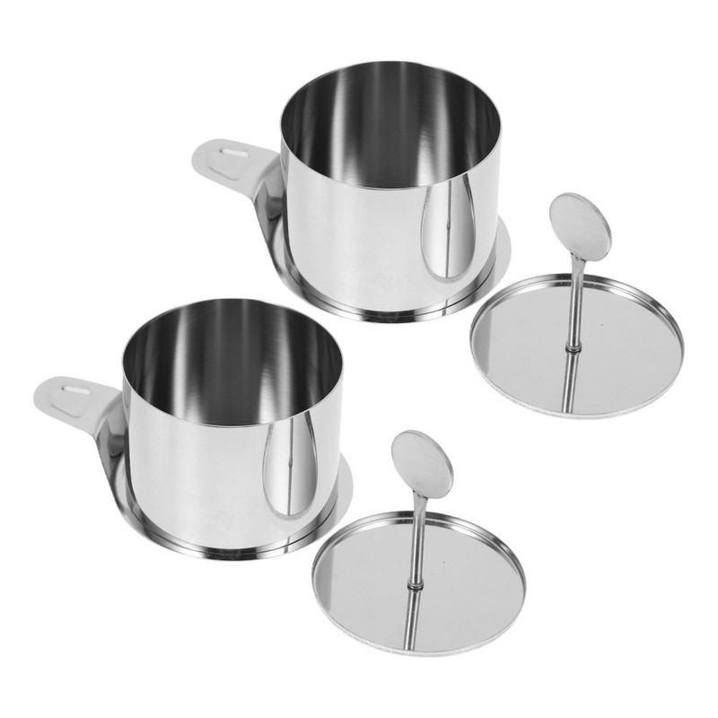 2 Set Seamless Mousse Circle Baking Cake Mold Biscuit Cookie Cutter