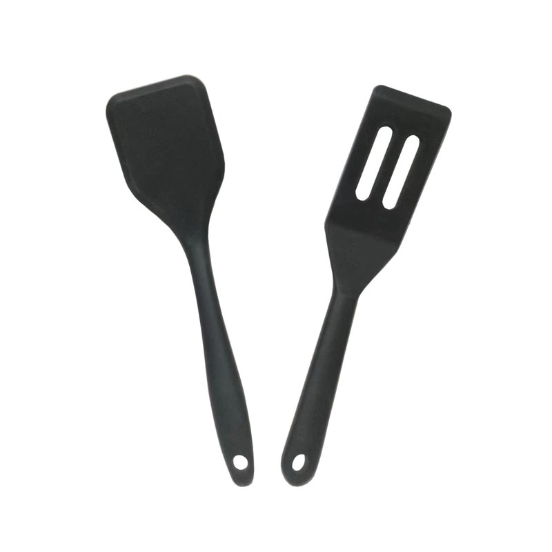 Mini Small Spatula, 2 Pieces Flexible Nonstick Brownie Silicone Tiny Spatula