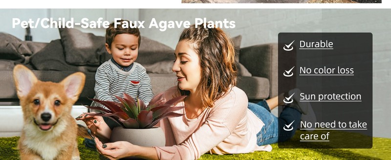 Lar Artificial Succulents e Plants Real Touch Fake Flowers gallery
