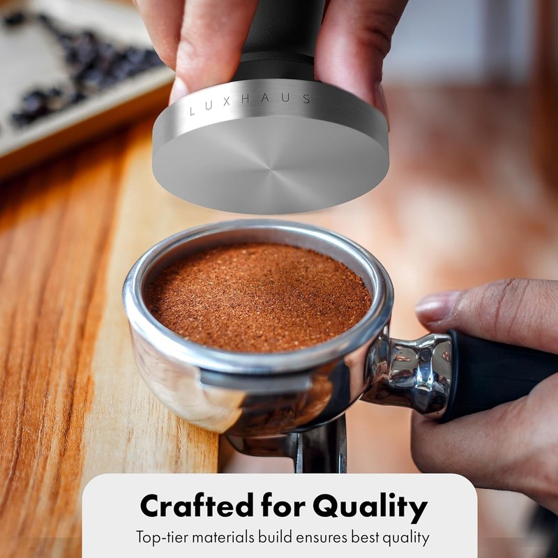 LuxHaus Espresso Tamper - 51mm Calibrated Coffee 51mm, Stainless Steel gallery