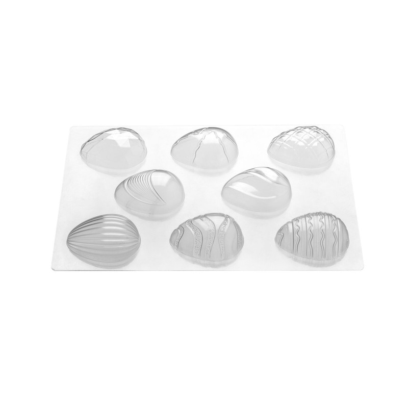 Mold for chocolate "Assorted eggs 4 cm" plastic mold for pastry chef gallery