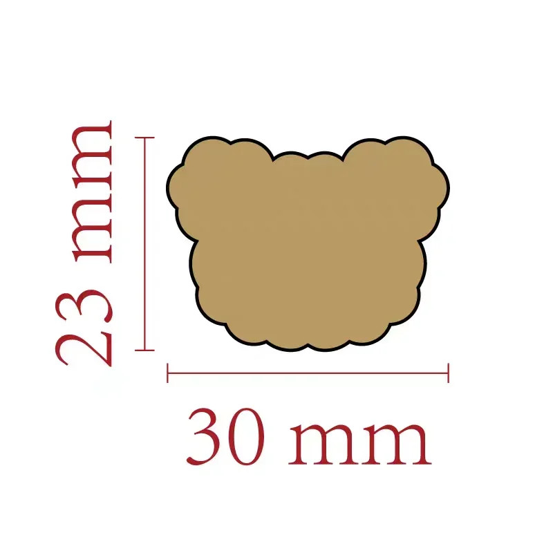 Bear Dog Shaped Cookie Cutters Plastics Small Cat Baking Molds Mini Dog DIY Cake