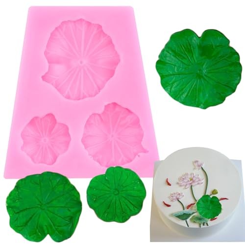 Lotus Leaf Fondant Silicone Mold For Cake Decorating Cupcake Topper Style B gallery