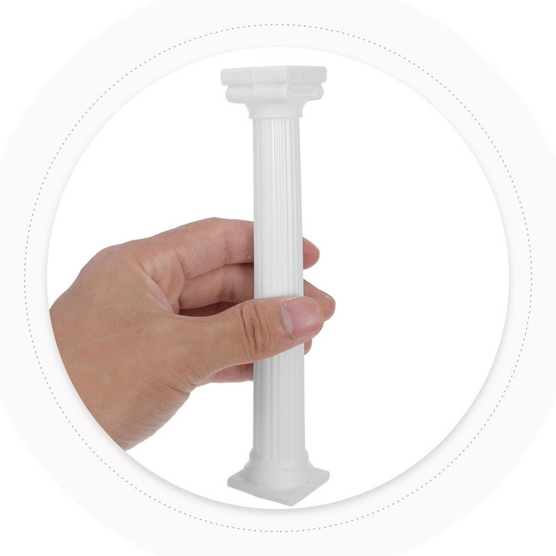 24PCS Cake Pillars: Roman Column Cake Pillars Multi Layer Dowel Rods gallery