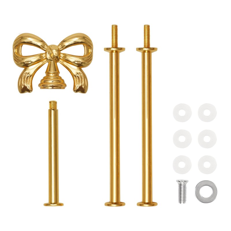 3 Tiered Tray Hardware kit Metal Cake Stand Holder Heavy Duty Fruit Plate Han…