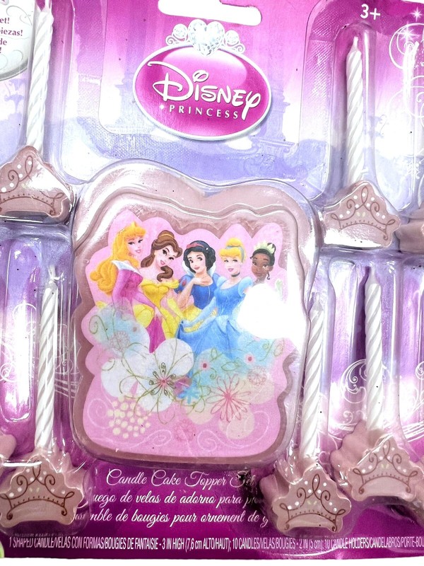 Wilton Disney Princesses Birthday Kit – Candle, Cake Topper & Cupcake Pins gallery
