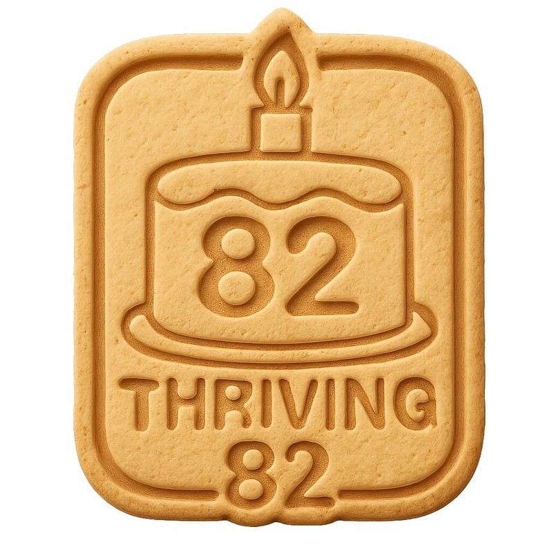 Thriving 82 Design 3 Cookie Cutter & Stamp, Fondant & Clay – 4×3.2″