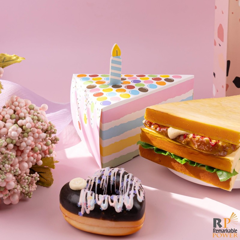 , 30 Pack Triangle Decoration Cake Shaped Candy Boxes Gift Container for Wedd... gallery