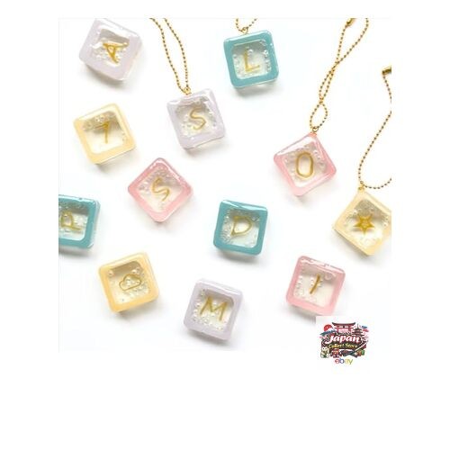 NEW Saya Kobo Silicone Mold – Alphabet Shaker Resin Mold – Uppercase Cube