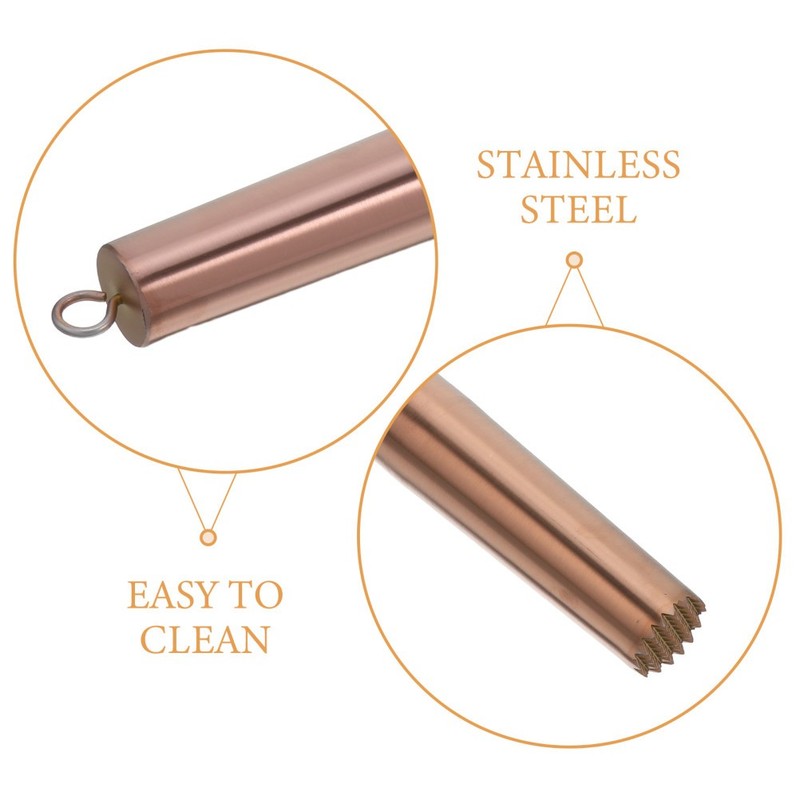 Ice Crushing Rod Stainless Steel Rolling Pin Making Grinding Tool Mallet gallery