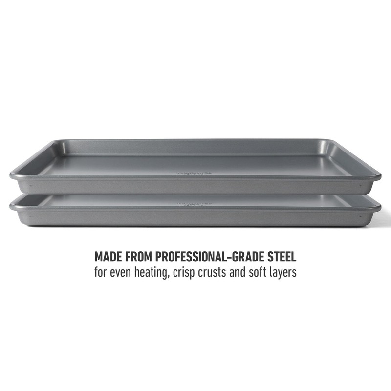 Calphalon Titan Cookie Sheet 2-Pack Set 12 X 17 Inch Nonstick Baking Sheets gallery