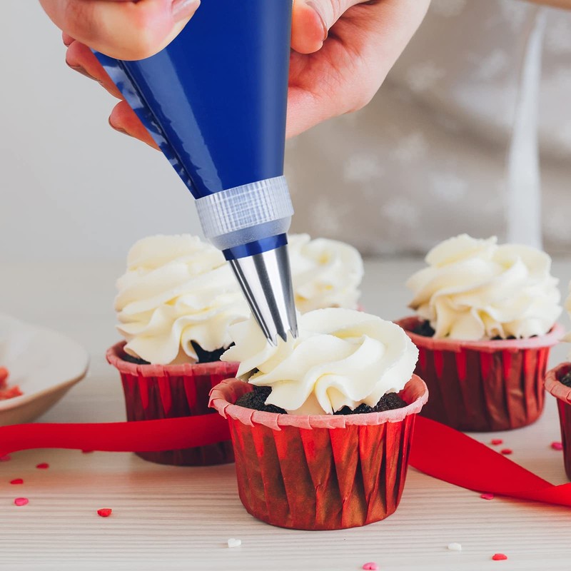 50Pcs Disposable Piping Bags Extra Large Thicken 21Inch Pastry Bags Icing Piping gallery
