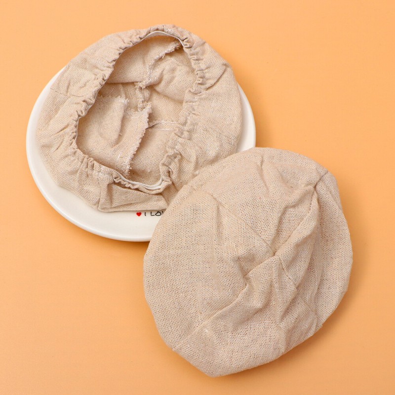 2PCS Fermention Cloth Rattan Basket Wrapper Brotform Fermentation Basket Cloth gallery