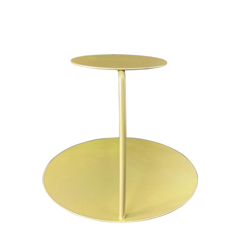 Gold Metal Cake Stand 7.87 inch Tiered Floating Cake Stand Spacer Separator f... gallery