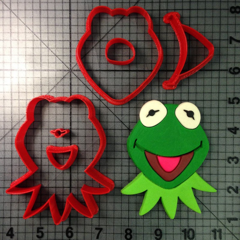 Muppets – Kermit the Frog 266-A618 Cookie Cutter Set