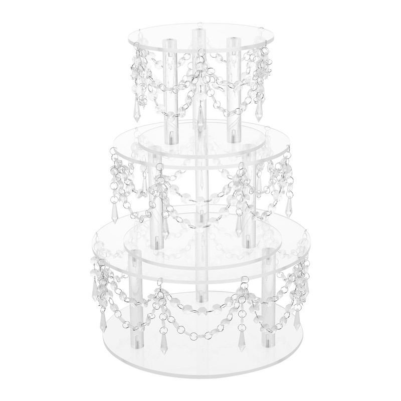 Round Wedding Cake Stand, Cake Display Stand, Cupcake Stand, Dessert Display