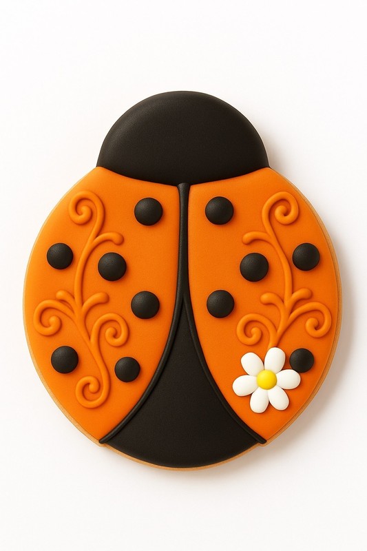 Ladybug Cookie Cutter 3.25'' Metal Lady Spring Summer Cookie Cutter Bug Cookie gallery
