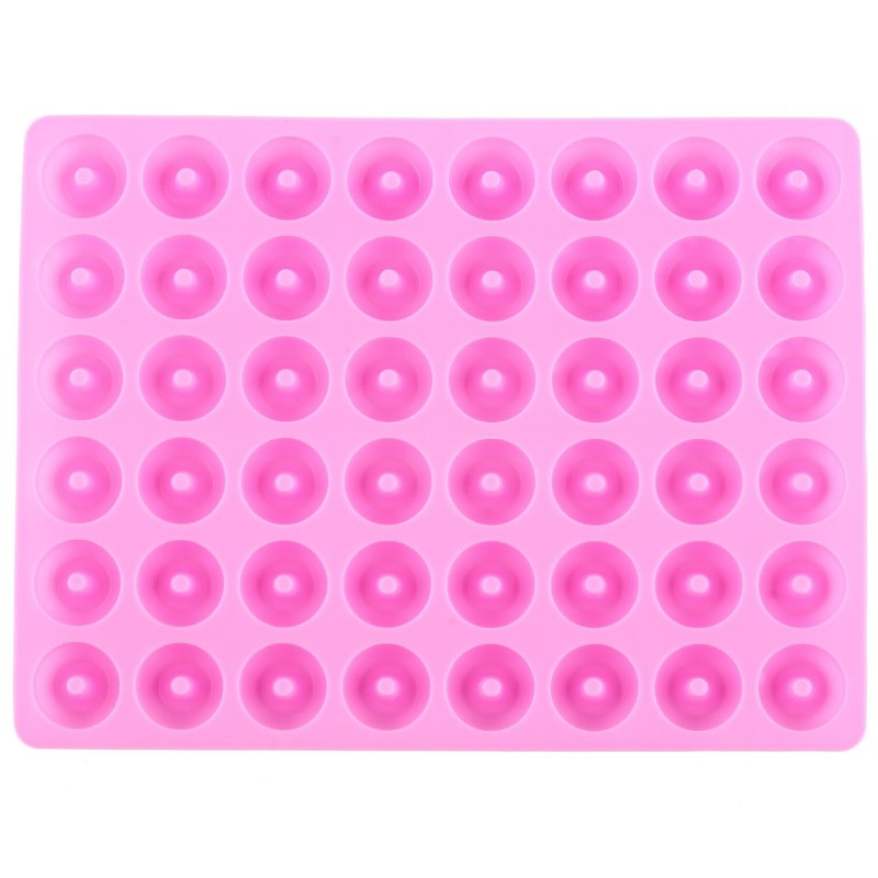 2 Pack Silicone Donut Candy Mold Ring Shape Trays for Gummy Chocolate Cookies gallery