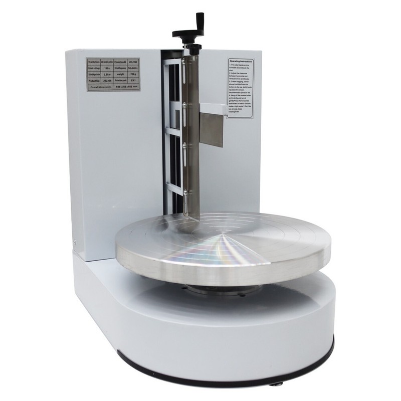 4-12'' Cake Cream Decorating Spreader Cake Cream Automatic Smearing Machine 110V gallery
