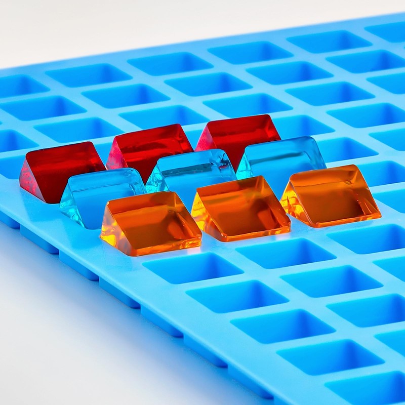JOERSH Square Candy Molds, 252 Cavities, 2Pcs gallery