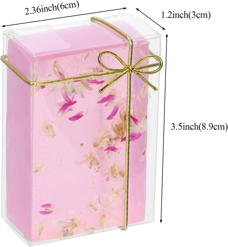 40Pack 3.5x2.36x1.2Inch Soap Boxes Packaging Small Bakery Dessert Macaron Boxes gallery