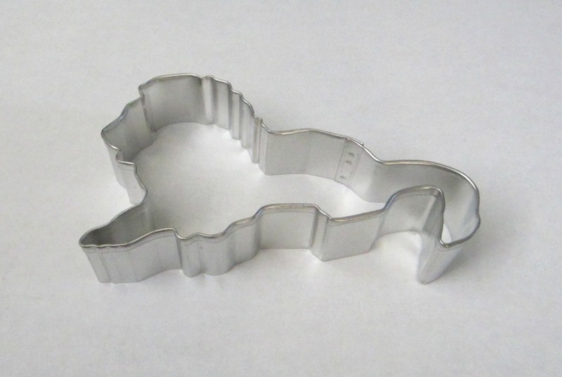 4.25″ Lion Body Cookie Cutter Tin Steel Leo Carnival Zoo Jungle Safari Animal