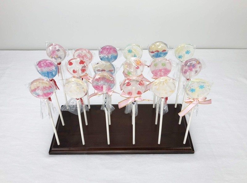Cake Pop Stand Display - 18 Hole Rustic Wood Lollipop Holder, Candy or Sucker... gallery