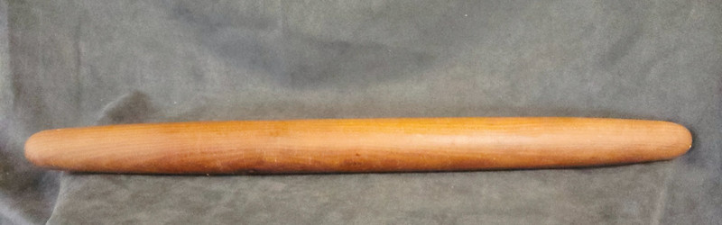 Berea College Kentucky Handmade Wood Rolling Pin & Wall Rack Holder 20" gallery