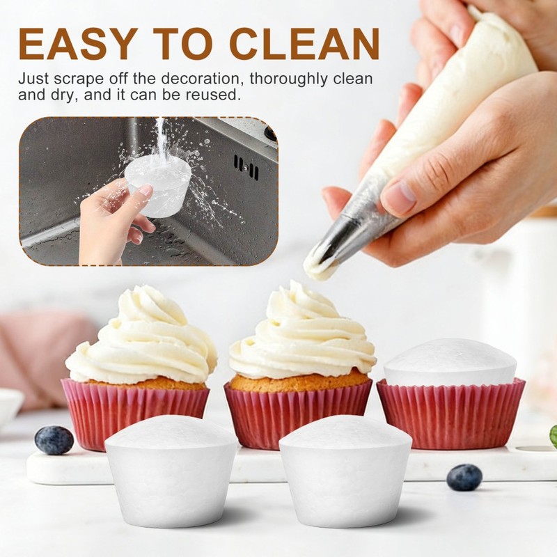 20 Pcs Cake Mold Fake to Practice Decorating Wedding Model gallery