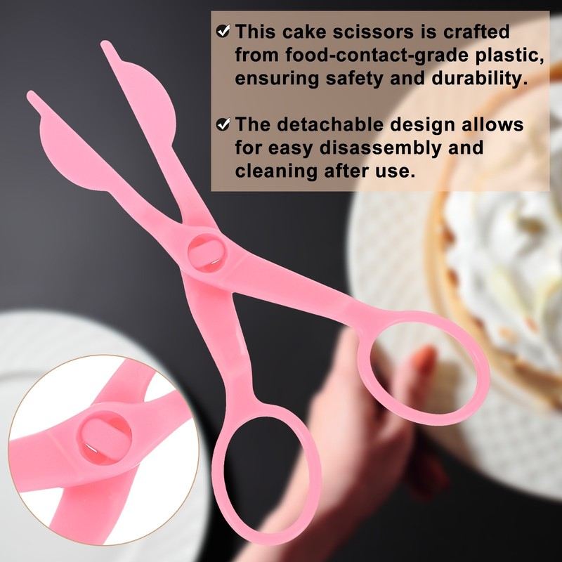 3 Pcs Flower Lifter Cake Decorating, 5.1 x 2.2 Inch, Pink gallery